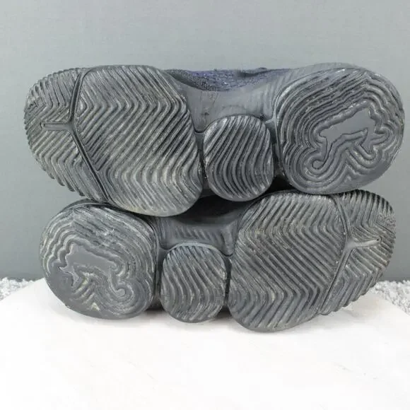 Nike LeBron 16 Low Basketball Shoes Mens 8.5 Black Blue Sneakers - Picture 7 of 9